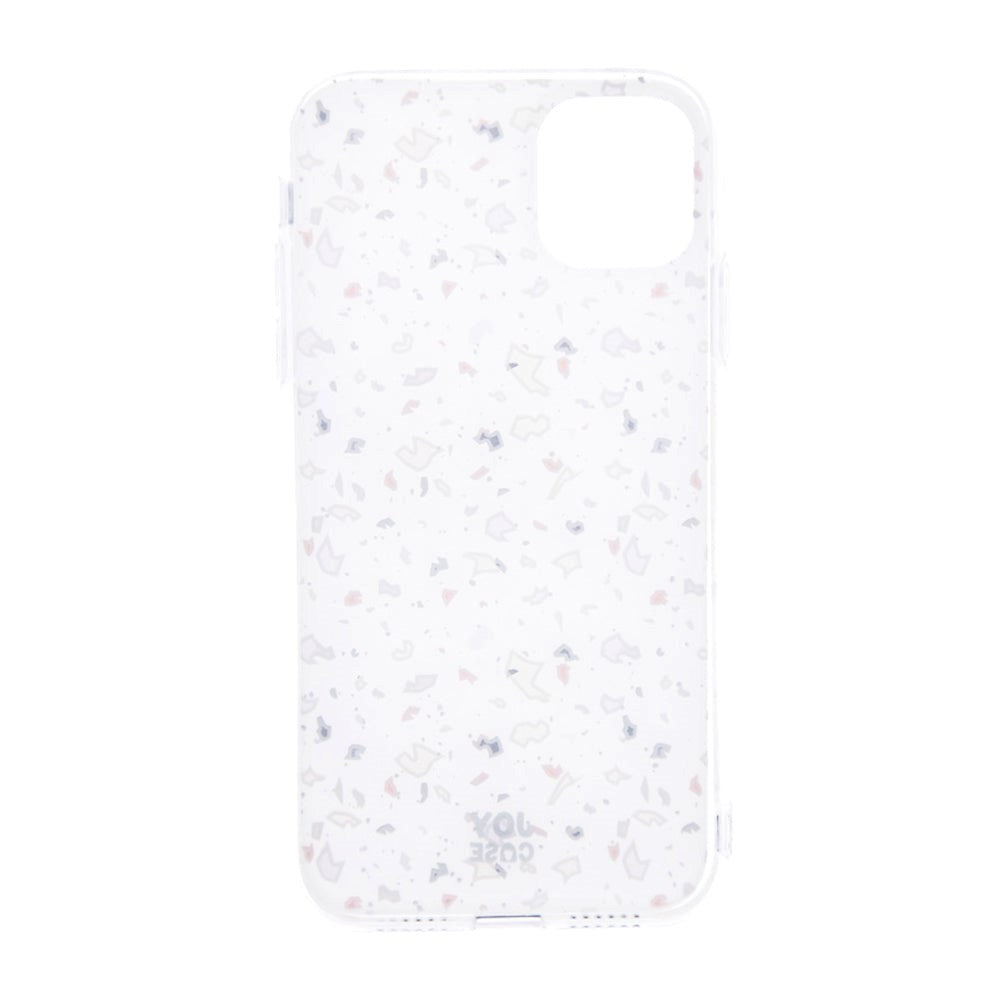 iPhone 11 Joy-deksel Fleksibelt plastdeksel m. Trykk - Terrazzo