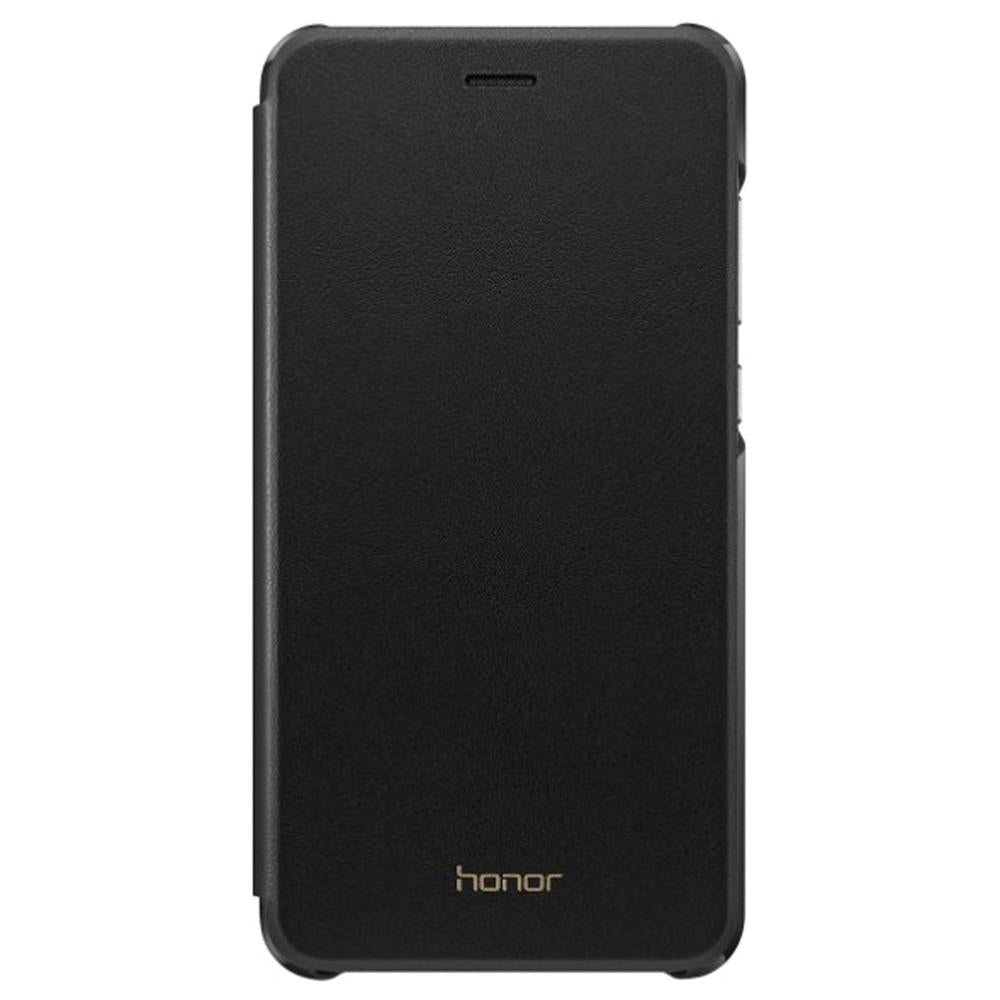 Original Huawei Honor 8 Lite Flip Cover Deksel Svart