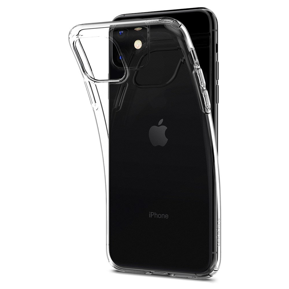 iPhone 11 Spigen Liquid Crystal Bakdeksel - Gjennomsiktig