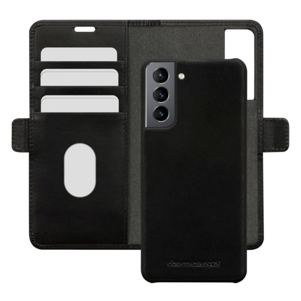 Samsung Galaxy S21+ (Plus) dbramante1928 Lynge Ægte Læder Magnet Cover - Black