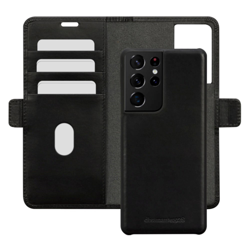 Samsung Galaxy S21 Ultra dbramante1928 Heather ekte skinn magnetdeksel - svart