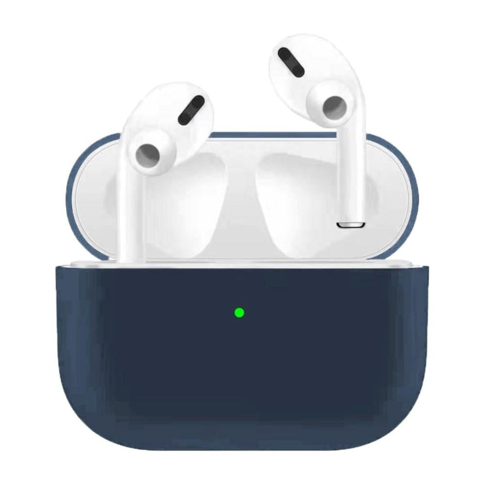 Apple Airpods Pro Ladeveske Ultratynt silikondeksel - blå