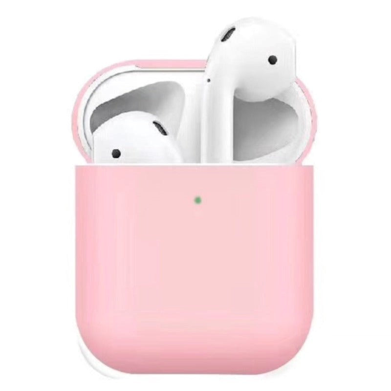 Apple AirPods (1. og 2. generasjon) tynt silikonetui - rosa