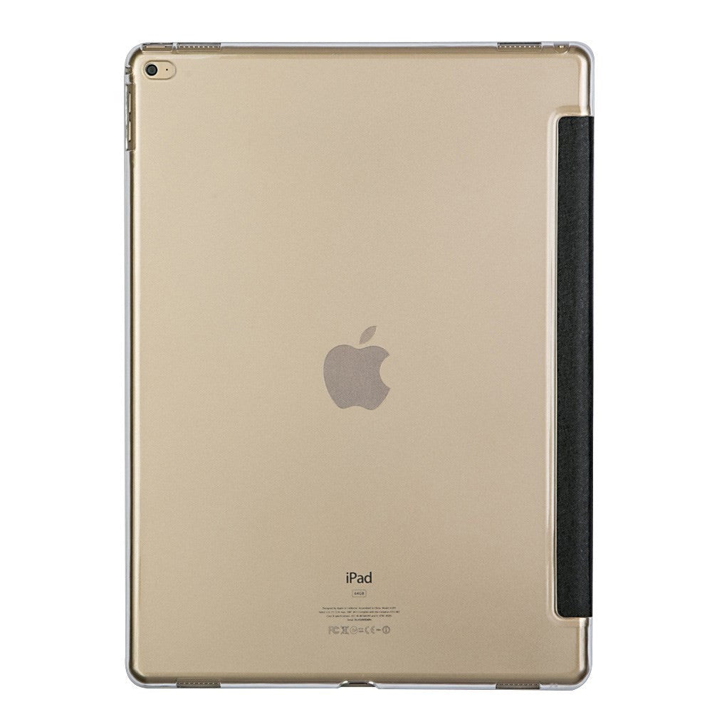 iPad Pro 12,9" Origami Smart Lærveske Svart