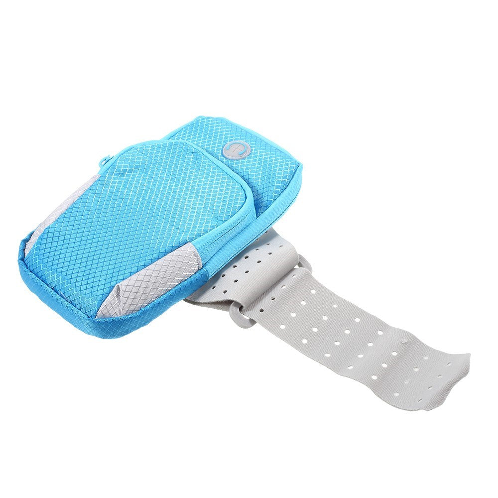 Universal sportsarmbånd opptil 5" (maks mobil: 170 x 90 mm) - blå