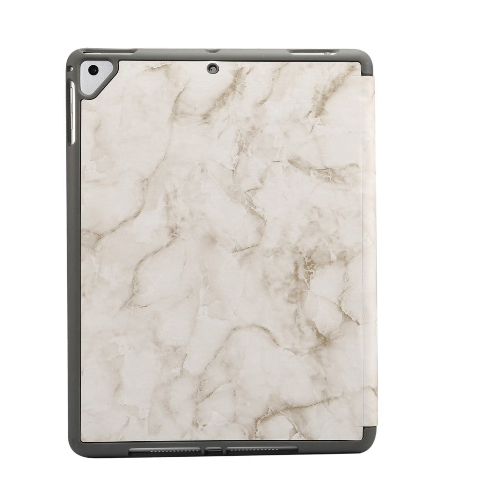 iPad-deksel - Sindal Marble Series Total Protection Cover - Sandgrå