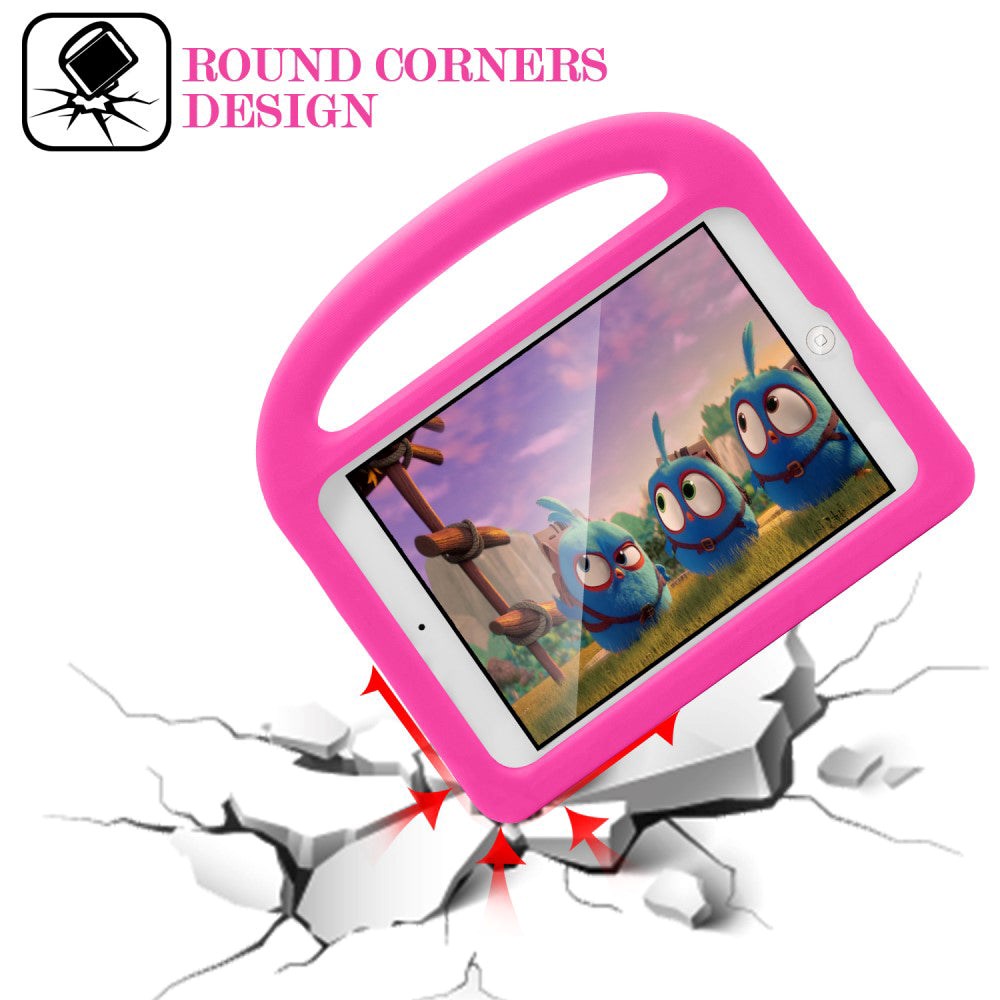 iPad barnedeksel m. Ståfunksjon - Pink Bird