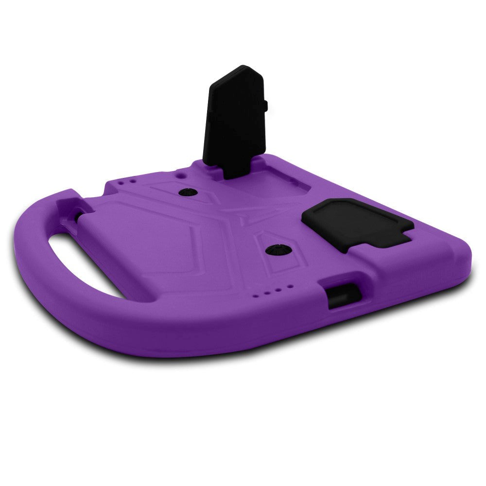 iPad Børne Cover m. Ståfunktion - Purple Bird