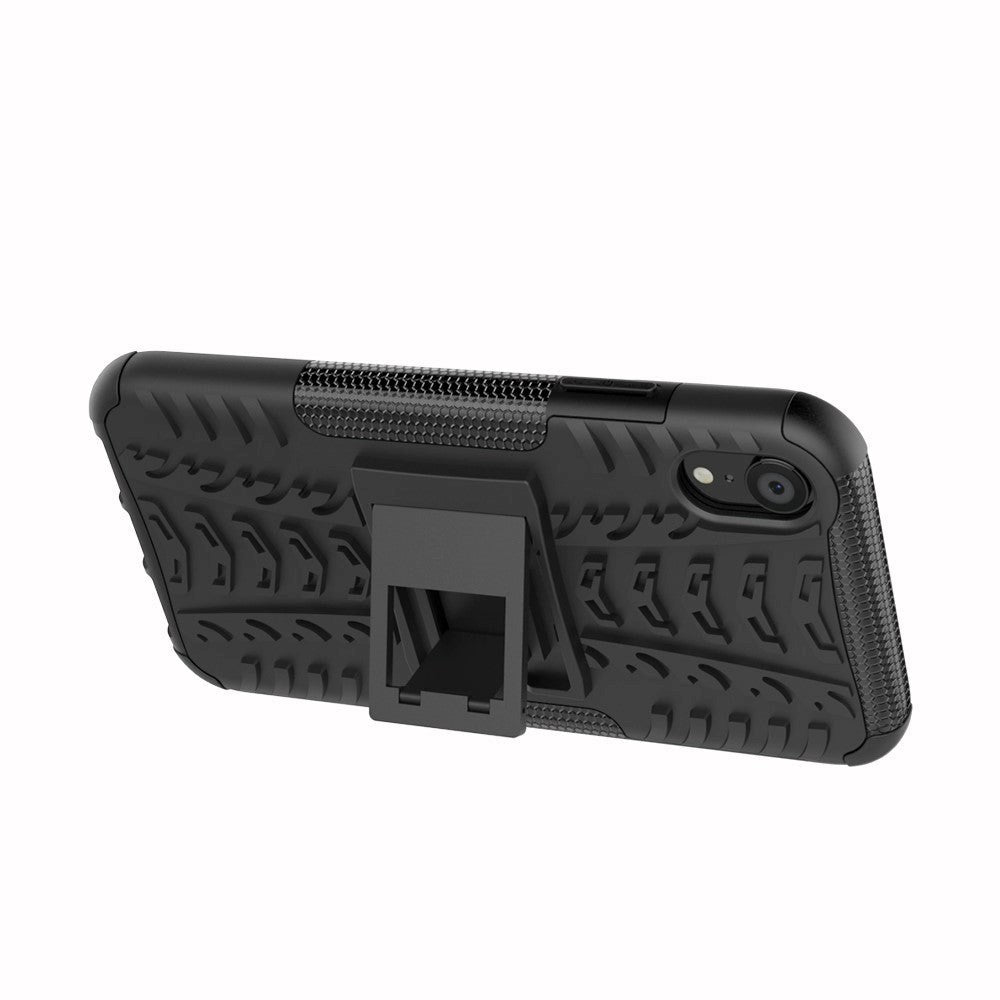 iPhone XR Cool Tire Craftsman Cover m. Stativ svart