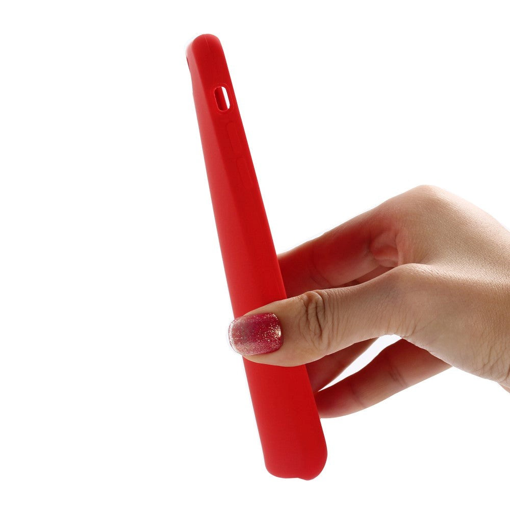 iPhone 7 / 8 / SE (2020 / 2022) Mykt silikondeksel - Rød Vol. 2