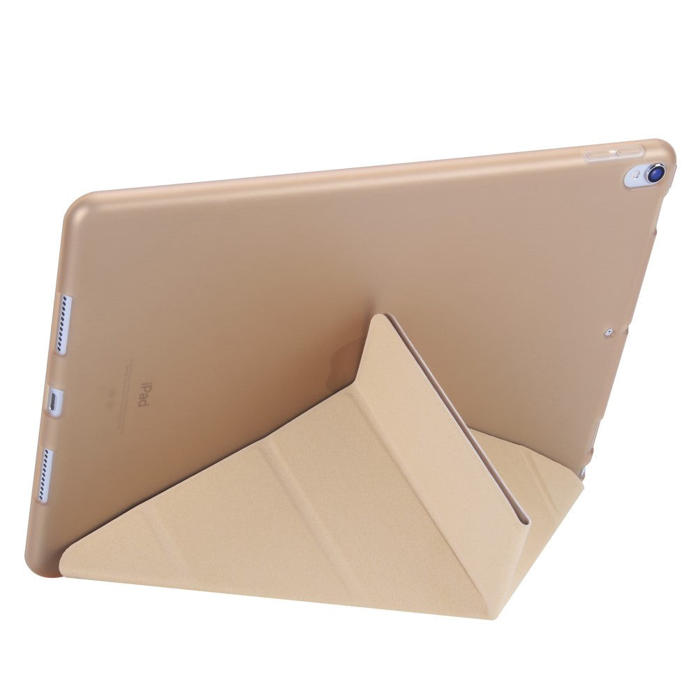 iPad Air (2019) / iPad Pro 10,5" veske - fleksibelt origamideksel - gull