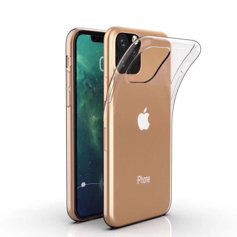 EIDERWOOD iPhone 11 Pro Max Fleksibelt Plast Bagside Cover - Gennemsigtig