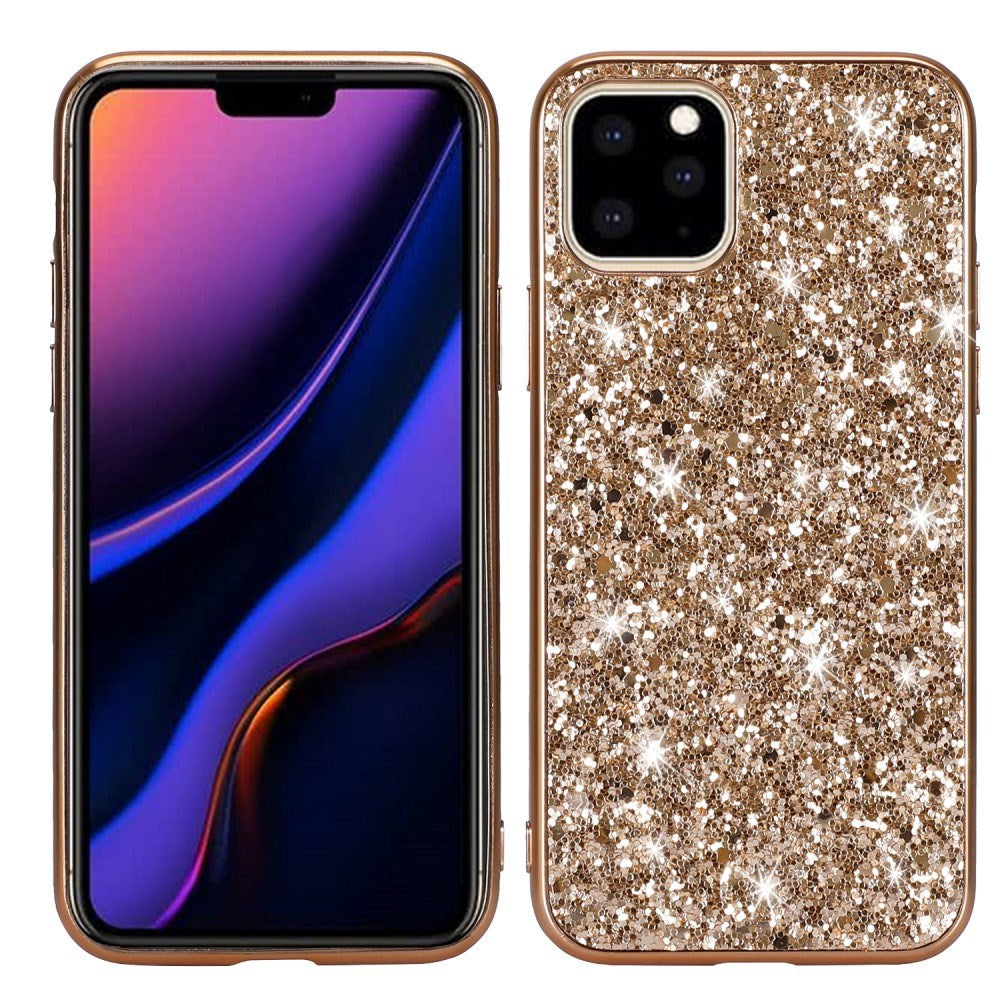 EIDERWOOD iPhone 11 Pro Max Glitter Hybrid Bakdeksel - Gull