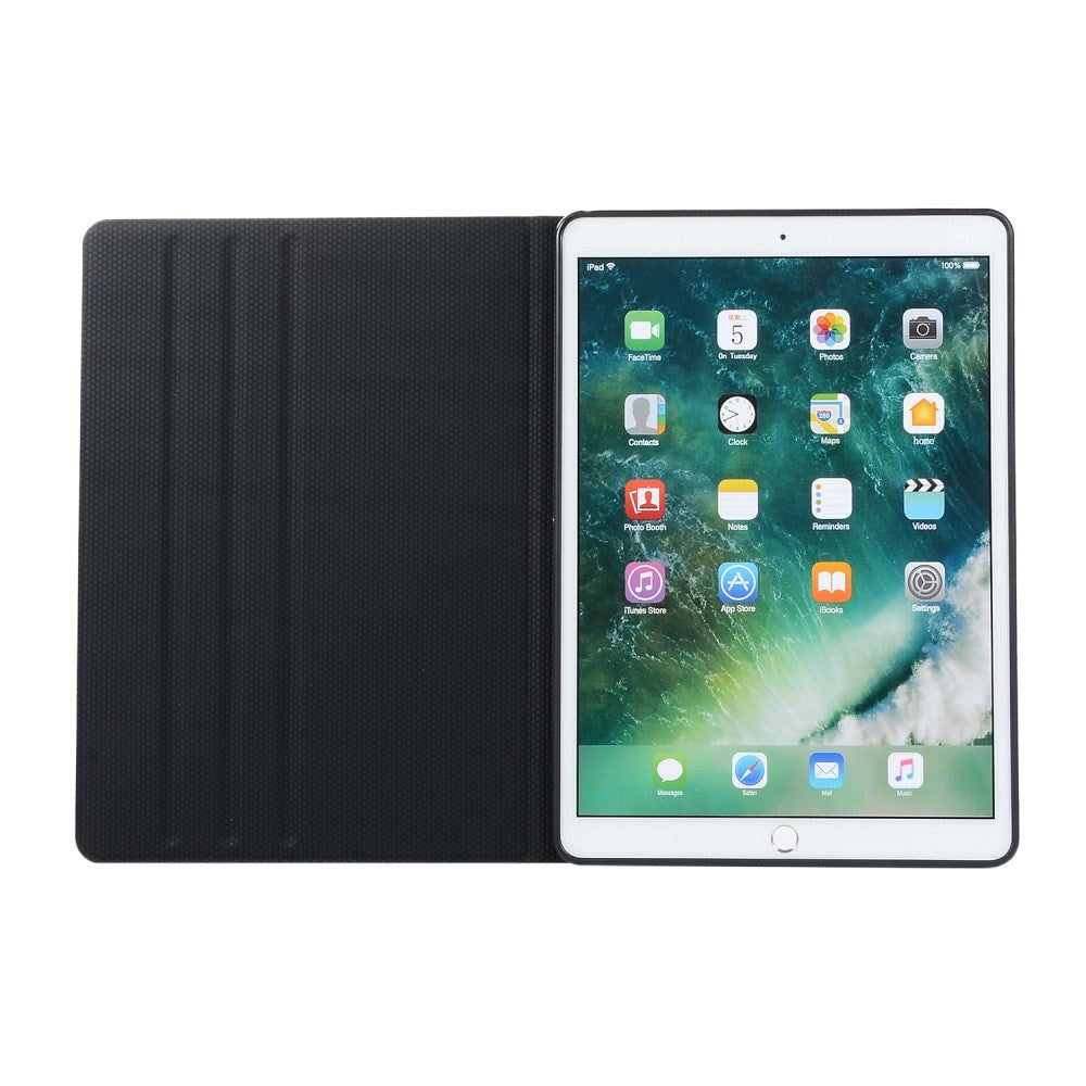 iPad Air (2019) / Pro 10,5" flipdeksel m. stativ - svart skinn