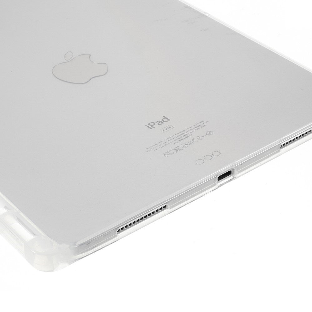 EIDERWOOD iPad 10,2" (2021 / 2020 / 2019) Fleksibelt plastdeksel med blyantholder - gjennomsiktig