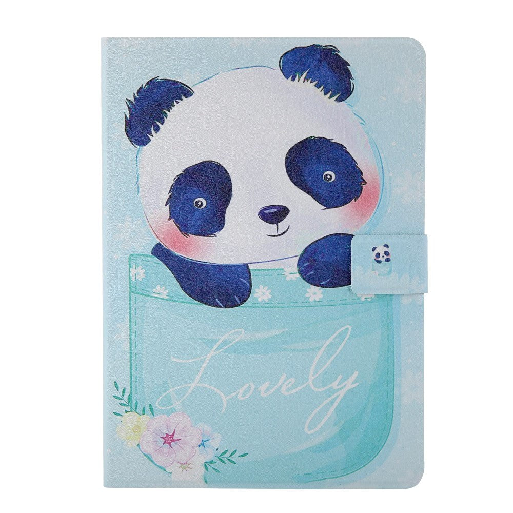iPad 10.2 (2021 / 2020 / 2019) / Air (2019) / Pro 10.5" (2017) Skinndeksel med stativ - Lovely Panda