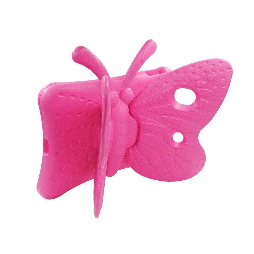 EIDERWOOD iPad 10.2" (2021 / 2020 / 2019) / Air (2019) / Pro 10.5" - Butterfly Super 360 Degree Position Bakdeksel - Rosa