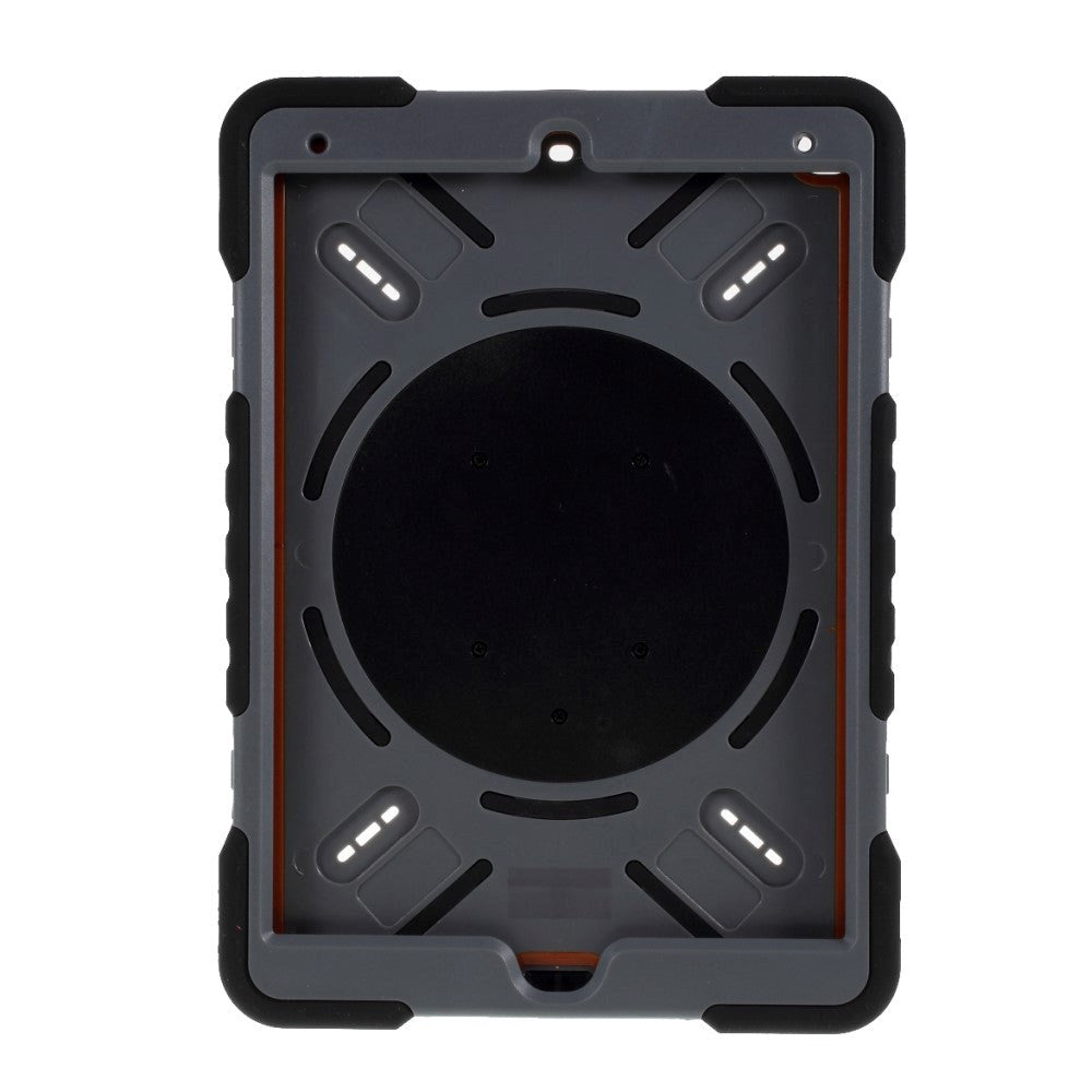 iPad 10,2" (2021 / 2020 / 2019) / iPad Air 10,5" (2019) PEPKOO Craftsman-veske m. Stativ - Svart