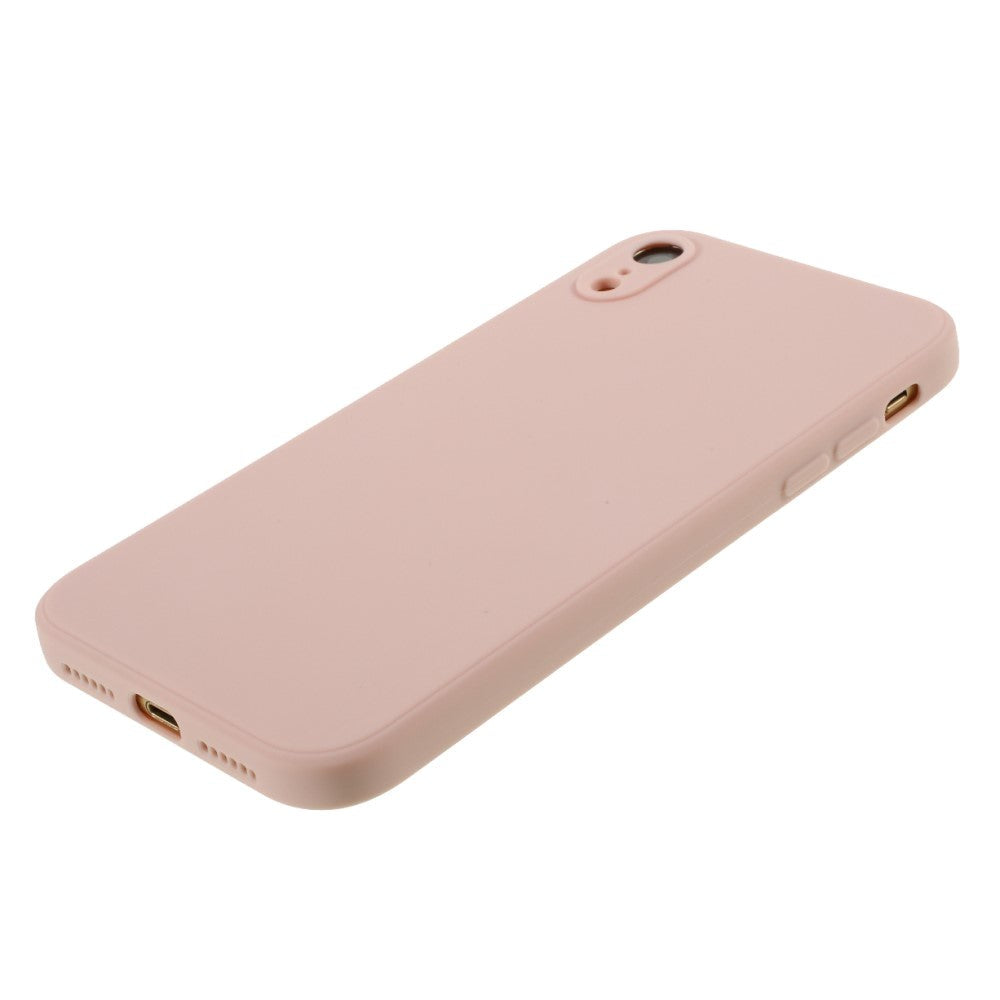 iPhone XR Silikon Bakdeksel - Rosa