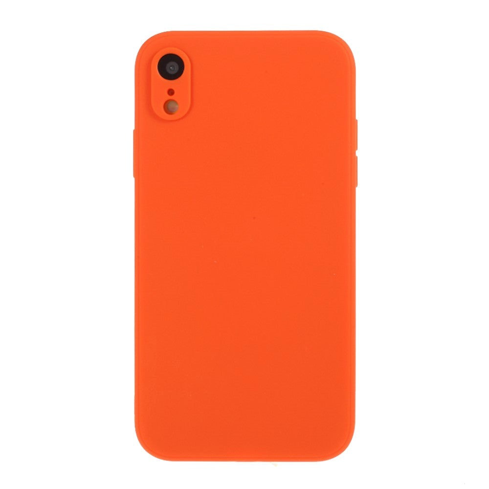 iPhone XR Silikon Bakdeksel - Oransje