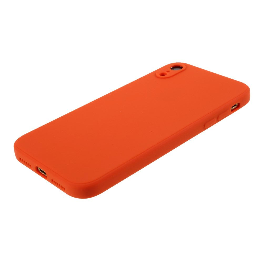 iPhone XR Silikon Bakdeksel - Oransje