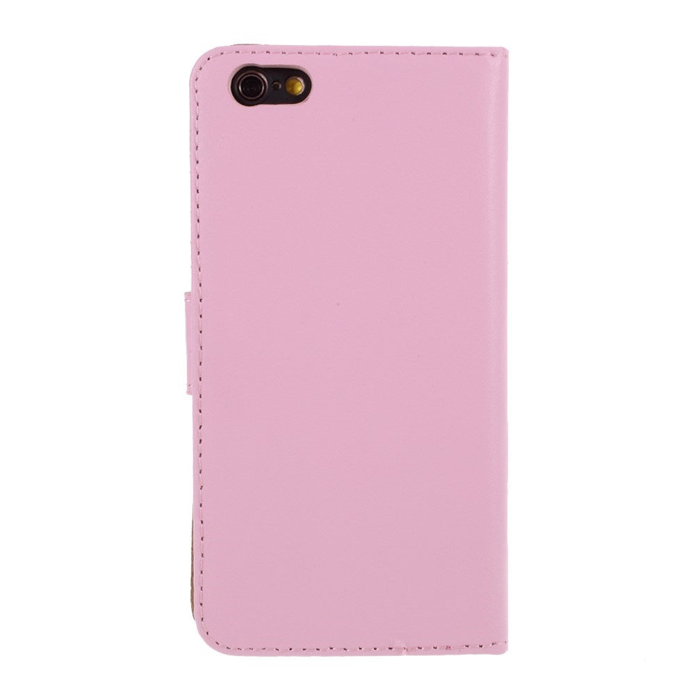 EIDERWOOD iPhone 6 Plus / 6 (s) Plus Leather Flip Cover m. Lommebok - Rosa