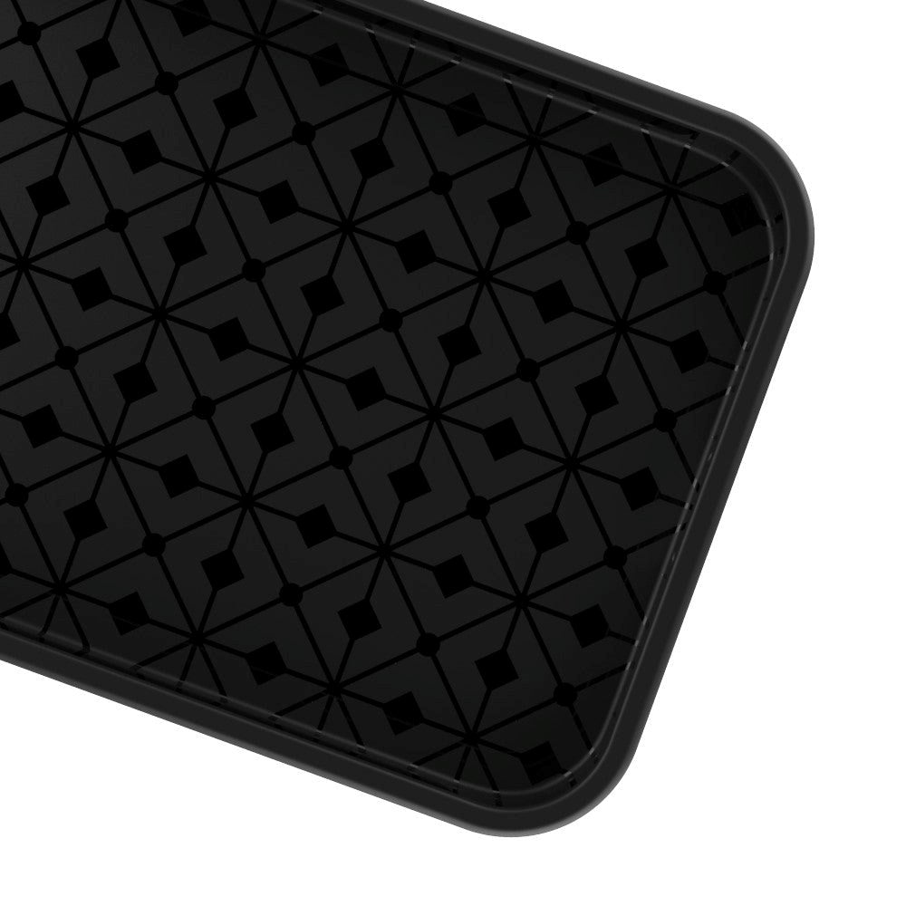 iPhone 12 / 12 Pro matt fleksibelt plastdeksel - svart