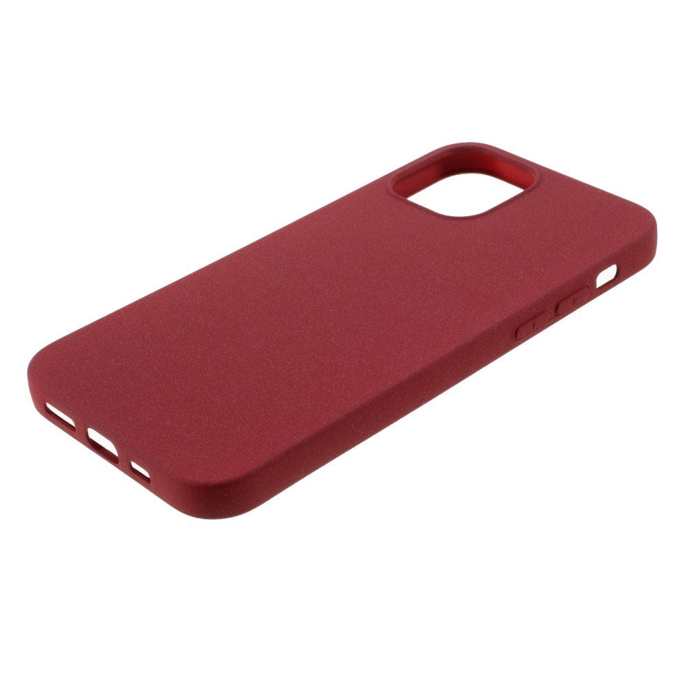 EIDERWOOD iPhone 12 Pro Max Fleksibelt Plastik Bagside Cover - Rød