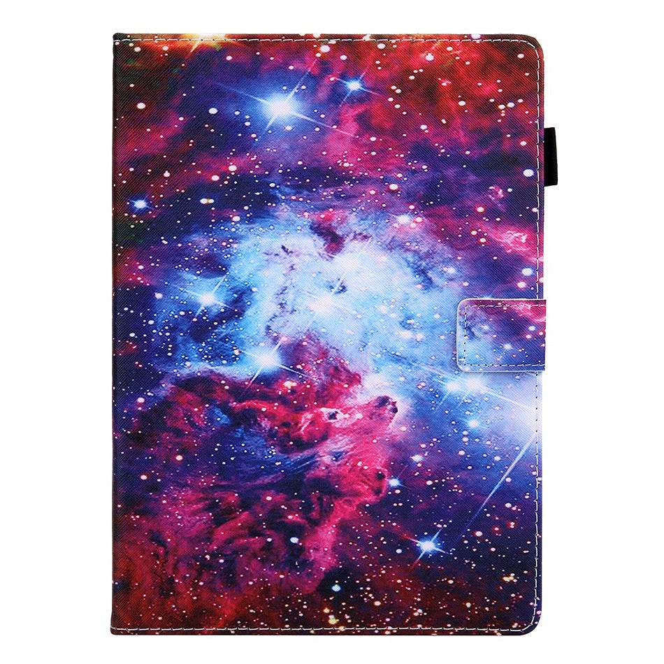 iPad 10,2'' (2021 / 2020 / 2019) / Air (2019) / Pro 10,5'' skinndeksel m. Stativ - Galaxy