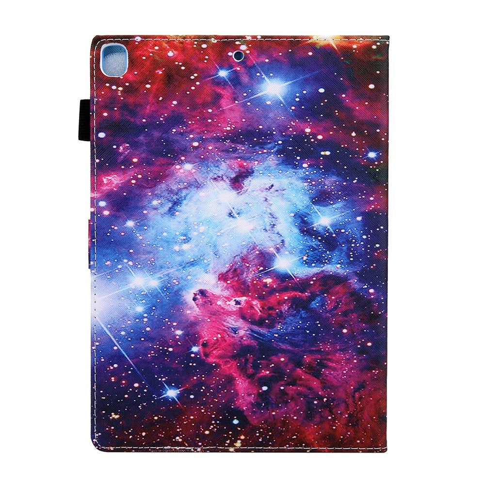 iPad 9.7 (2018-2017) / iPad Air / iPad Air 2 skinndeksel m. Stativ - Galaxy
