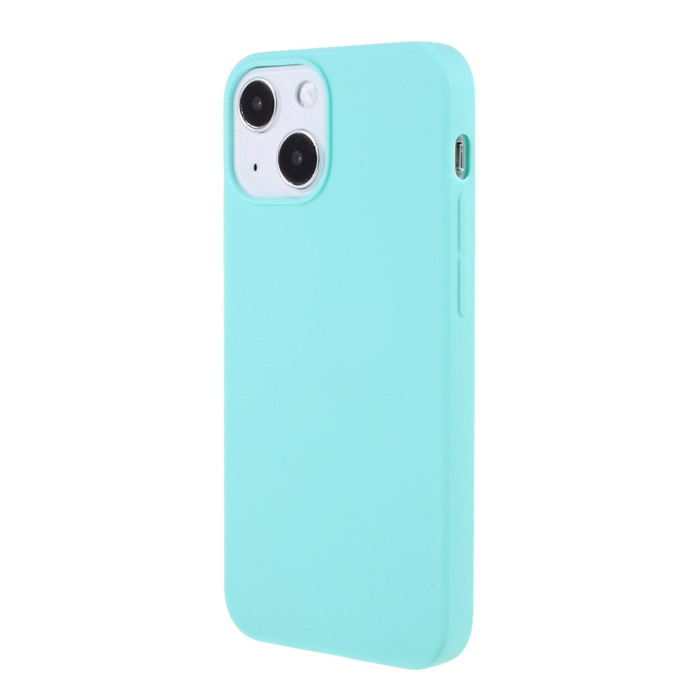iPhone 13 Mini fleksibelt plastdeksel - Cyan