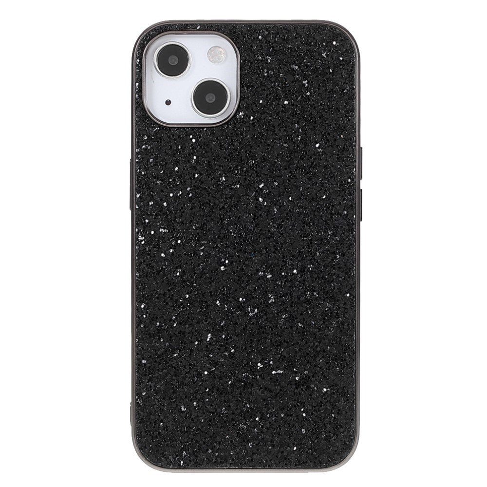 EIDERWOOD iPhone 13 Mini Glitter Hybrid Bakdeksel - Svart