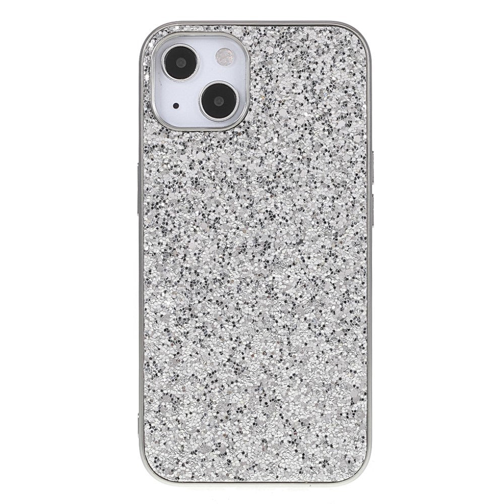 EIDERWOOD iPhone 13 Mini Glitter Hybrid Bakdeksel - Sølv