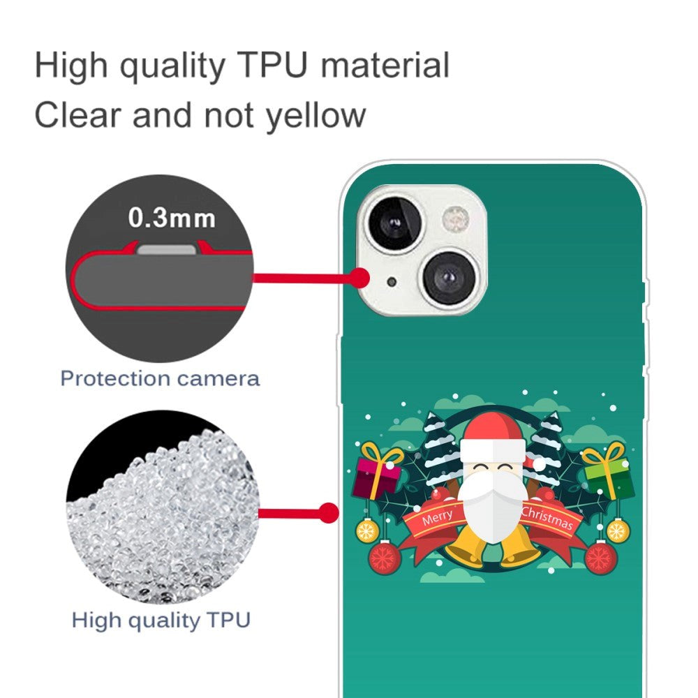 iPhone 13 Fleksibelt Juledeksel i plast - God jul - God jul
