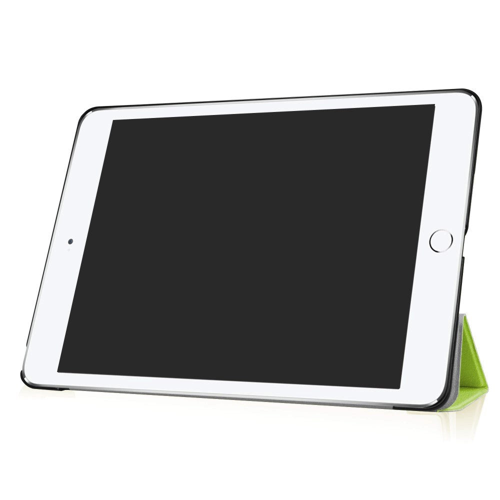 Apple iPad 9.7 2017/2018 Læder Cover m. Stand - Grøn
