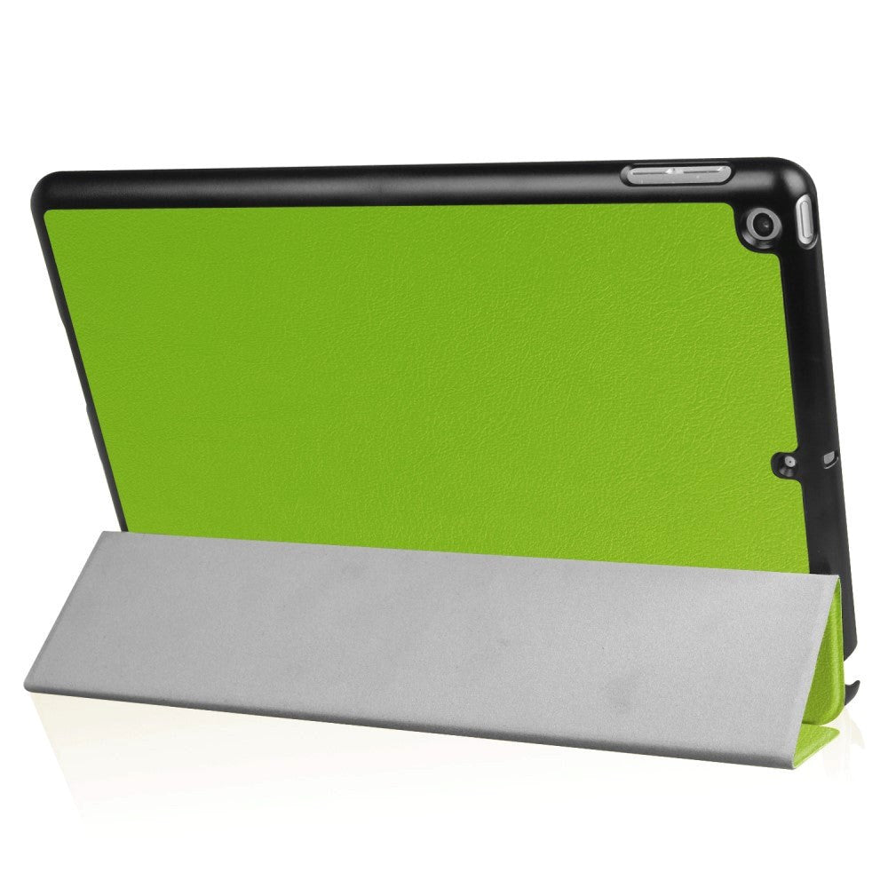 Apple iPad 9.7 2017/2018 Læder Cover m. Stand - Grøn