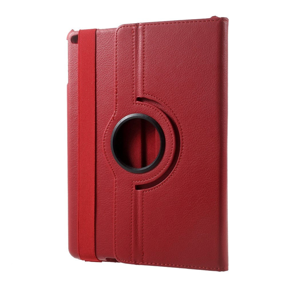 iPad 9.7 (2018-2017) / iPad Air / iPad Air 2 Flip Cover m. 350 graders stående funksjon - rød