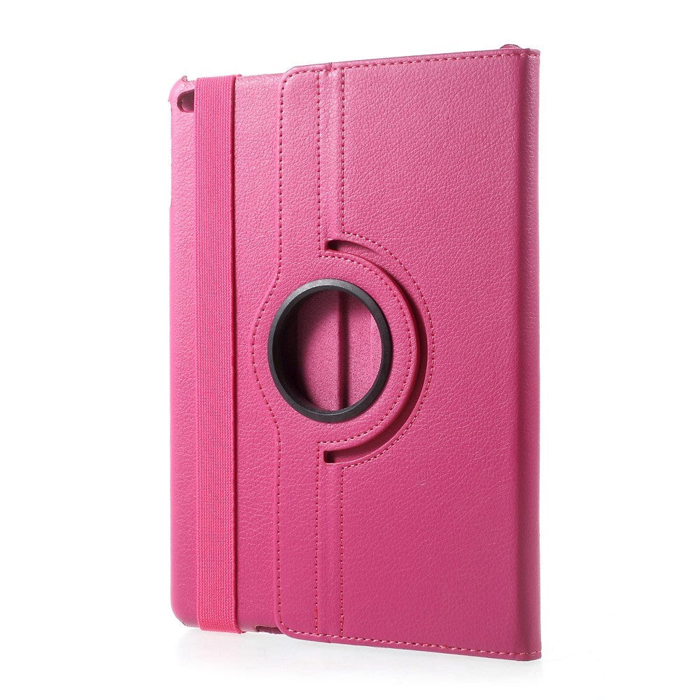 iPad 9.7 (2018-2017) / iPad Air / iPad Air 2 Flip Cover m. 350 graders stående funksjon - rosa