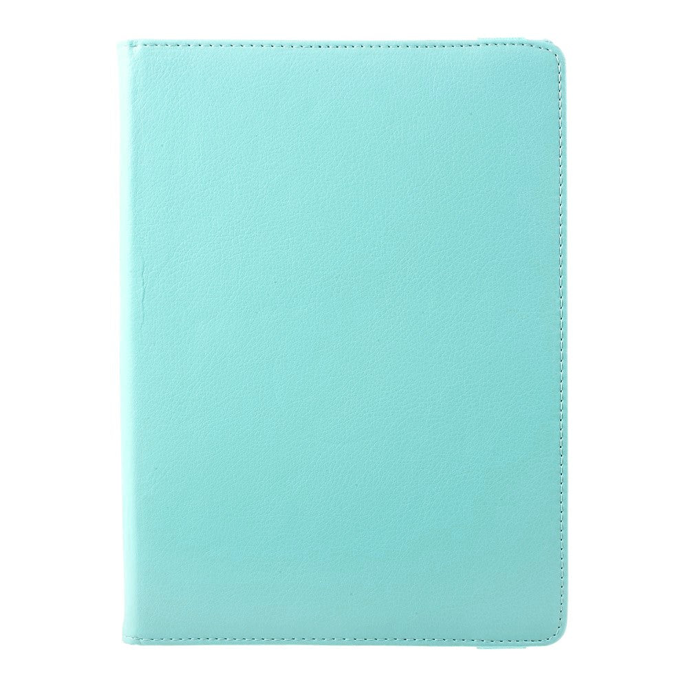 iPad 9.7 (2018-2017) / iPad Air / iPad Air 2 Flip Cover m. 350 graders stående funksjon - turkis