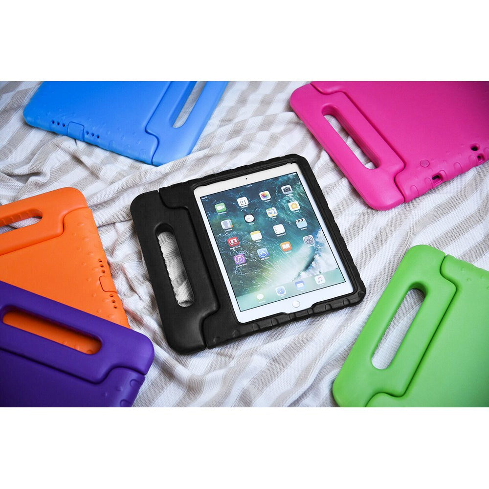 Apple iPad 10.2" (2021 / 2020 / 2019) / iPad Pro 10.5 / iPad Air (2019) Børnecover - Stødsikkert Cover m. Stand - Pink