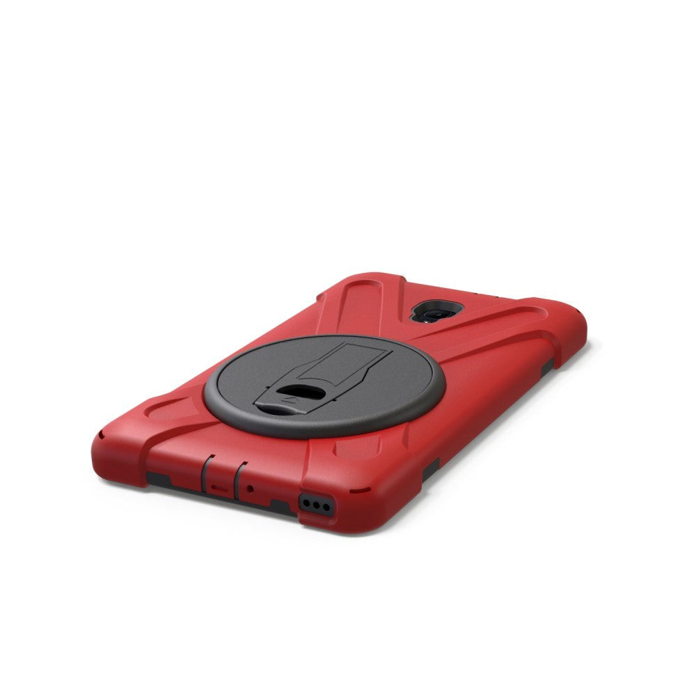 Samsung Galaxy Tab A 8.0 (2017) Robust håndverksdeksel m. Flip stativ - Rød