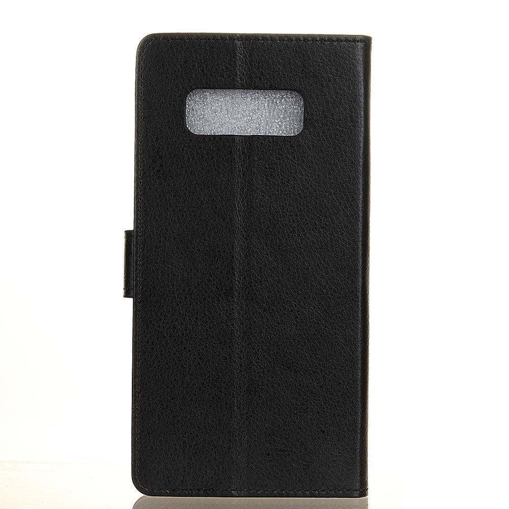 Samsung Galaxy S10e PU Leather Flip Cover m. Kortholder - Sort