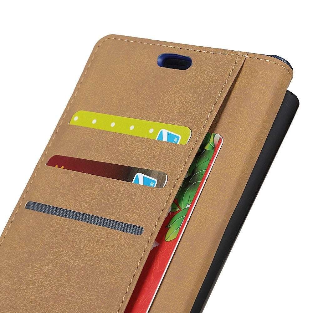 Samsung Galaxy S10e Slim Wallet Skinndeksel m. Lommebok Svart