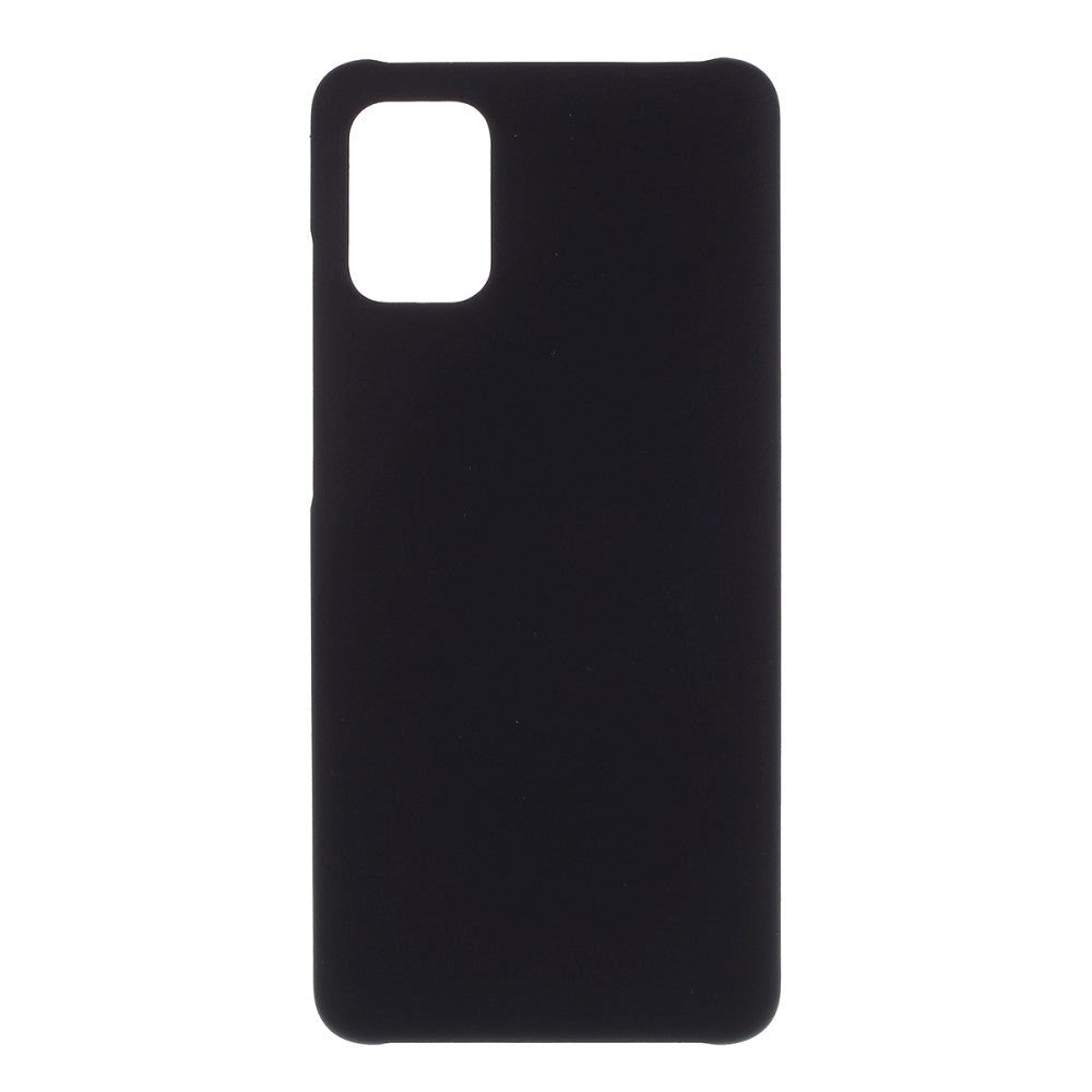 Samsung Galaxy A51 Hårdt Plastik Bagside Cover - Sort