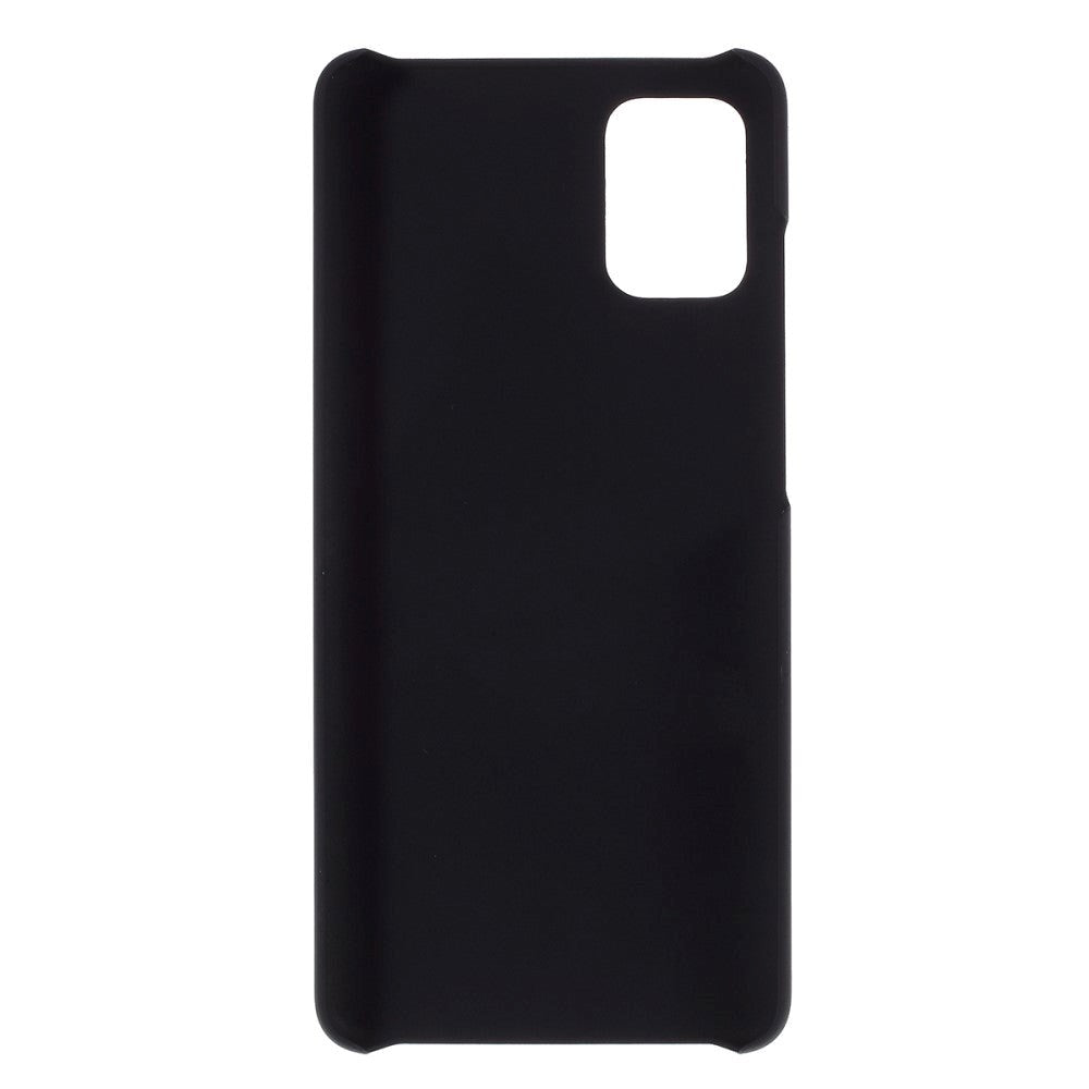 Samsung Galaxy A51 Hårdt Plastik Bagside Cover - Sort
