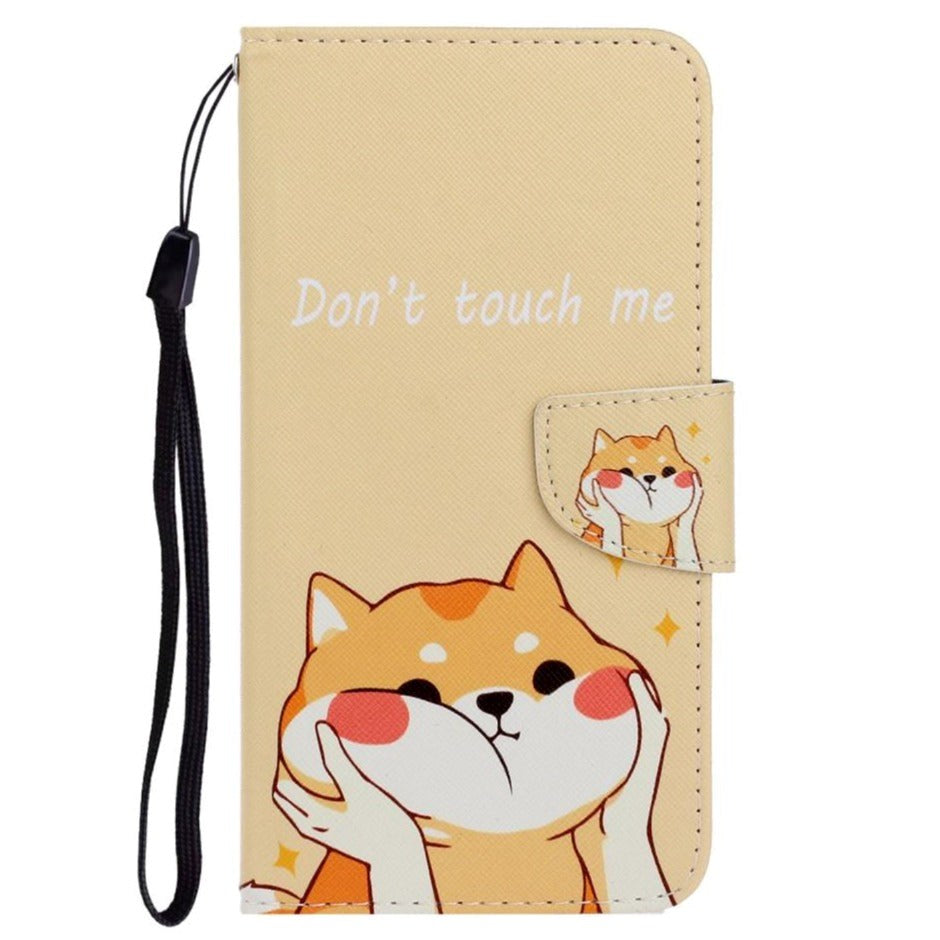 Samsung Galaxy M11 Leather Flip Cover m. Lommebok - Fat Cat
