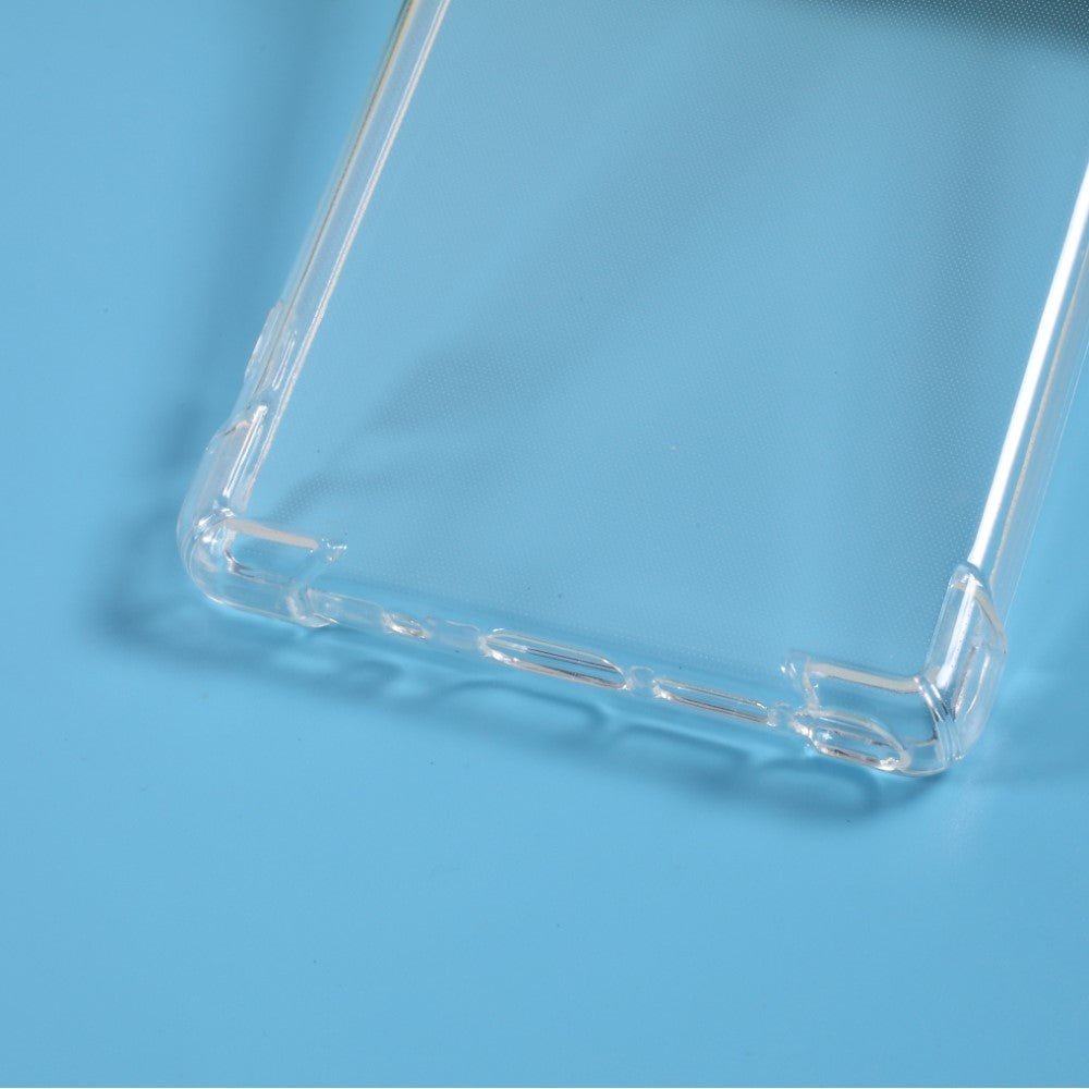 Samsung Galaxy Note 20 Drop Resistant Fleksibelt deksel - Gjennomsiktig