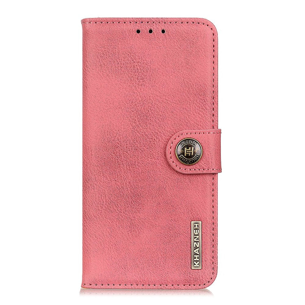 Samsung Galaxy S20 FE / S20 FE (5G) KHAZNEH Leather Flip Cover m. Kortholder - Rosa
