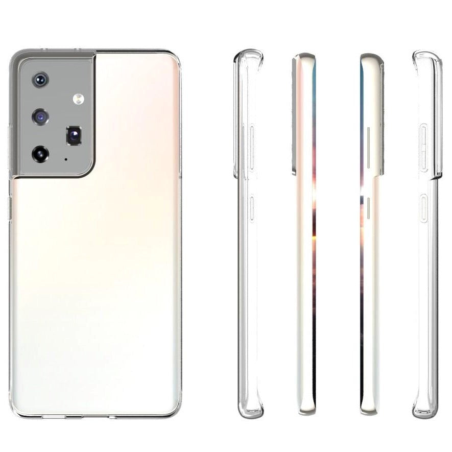 Samsung Galaxy S21 Ultra Plastik Cover - Gennemsigtig