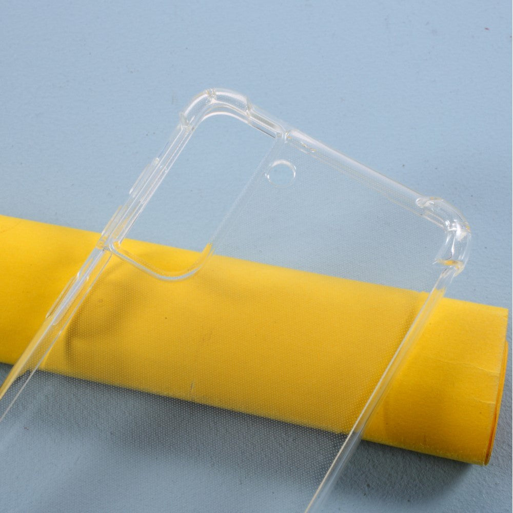 Samsung Galaxy S21 Fleksibelt fallsikkert plastdeksel - Gjennomsiktig